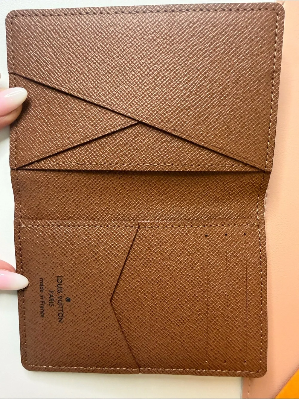 Louis Vuitton Canvas Pocket Organizer Card Case NWOT w/ Entrupy COA Full Set